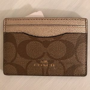 Coach Card Case